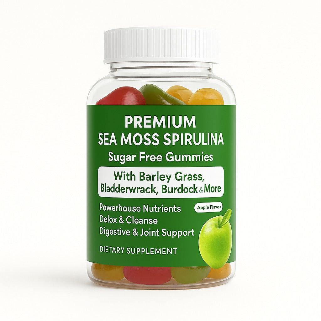Premium sea moss spirulina-Gummies