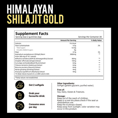 Himalayan Shilajit GOLD Gummies