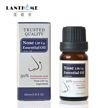 Huile essentielle pour lifting du nez, soin naturel pour un nez fin et plus petit